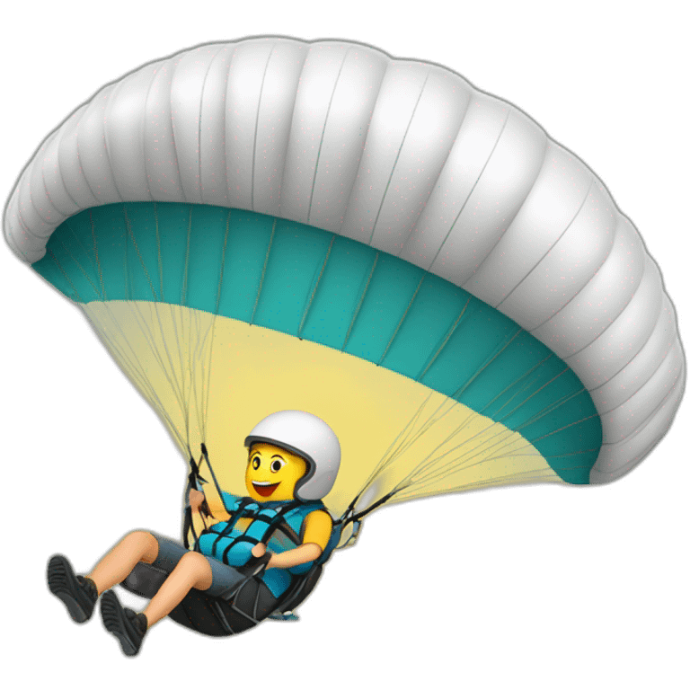 moniteur de parapente emoji