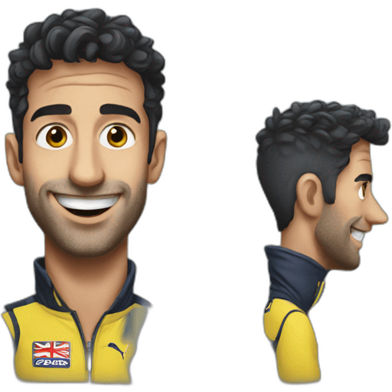 Daniel Ricciardo emoji