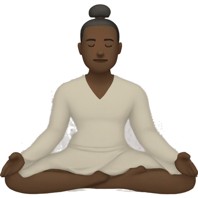 Meditation  emoji