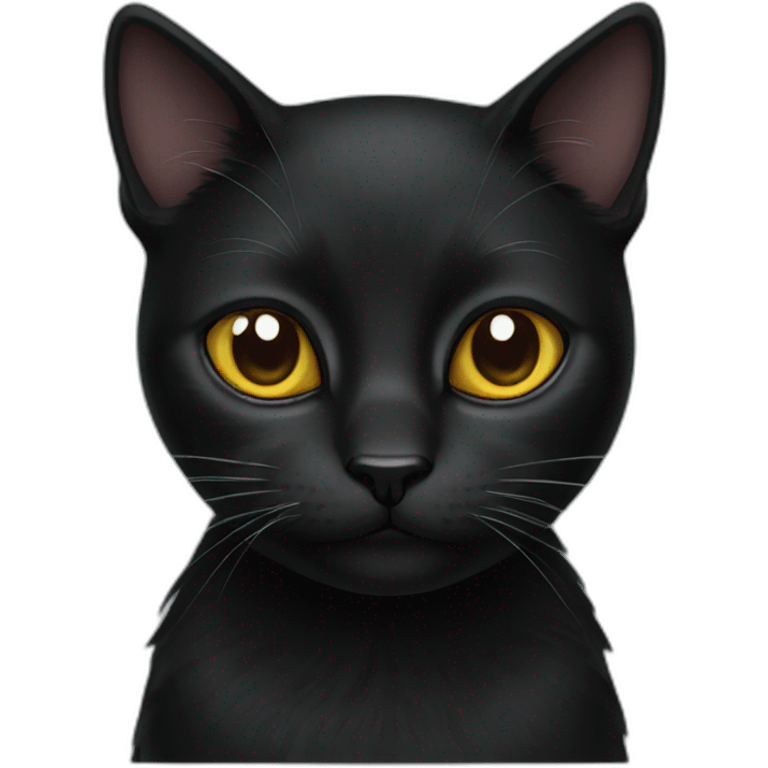 Black cat emoji