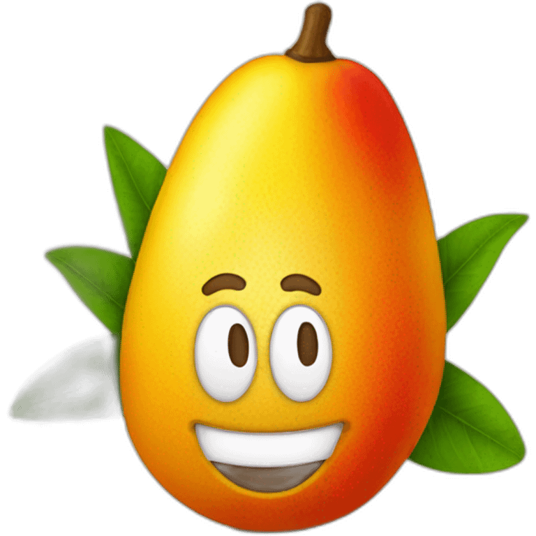 Mango with chili powder emoji