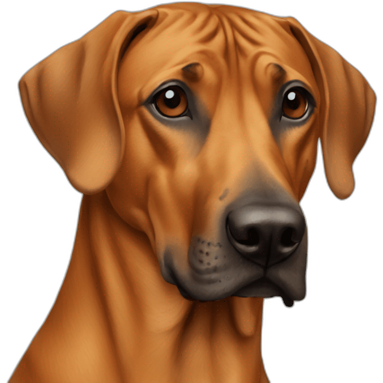 Rhodesian Ridgeback  emoji