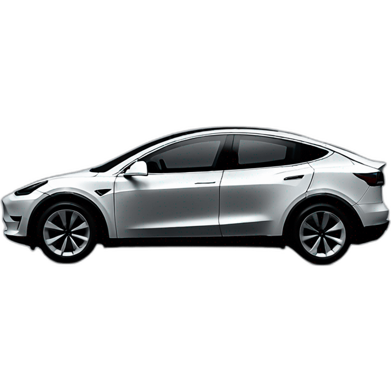 tesla model y emoji