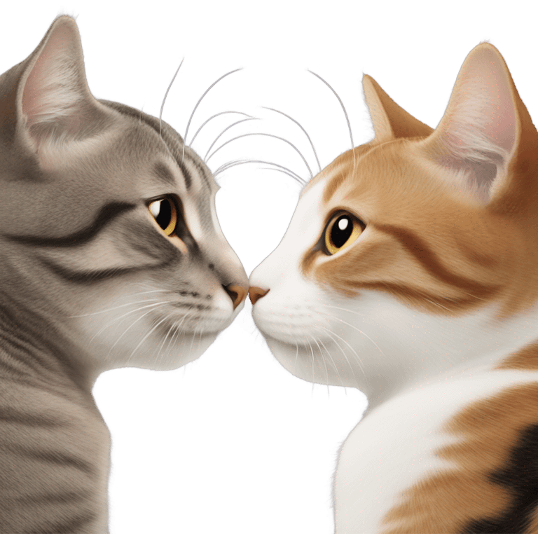 cat kissing emoji