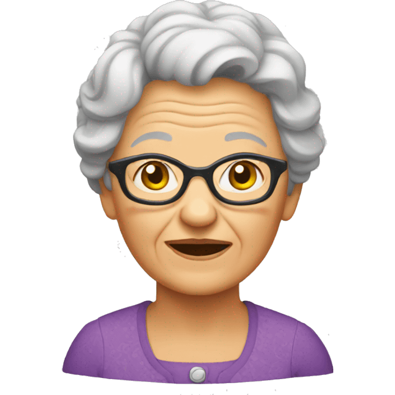 Granny  emoji