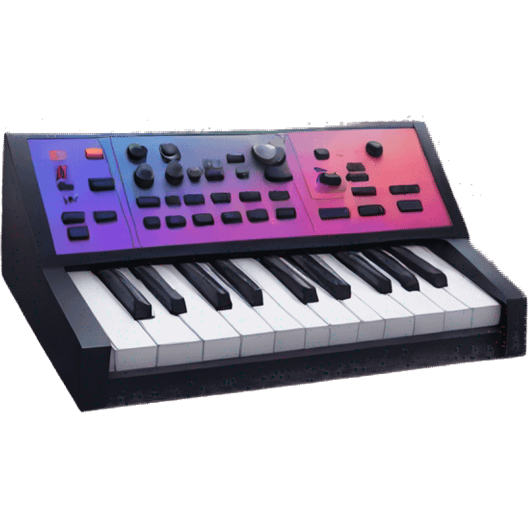 colorfull synth emoji