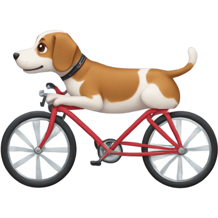 dog on a bike emoji