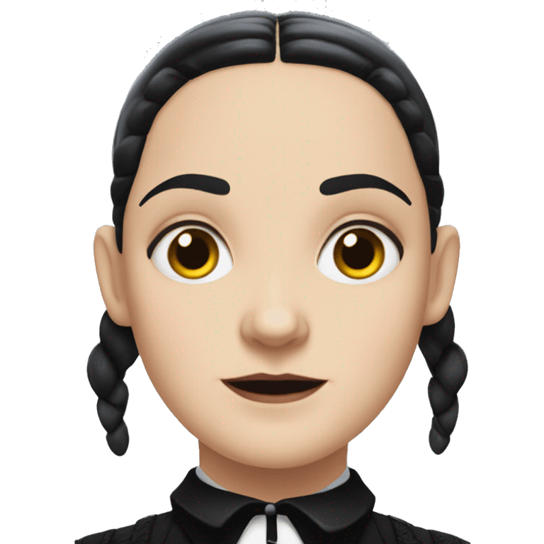 Wednesday Addams emoji