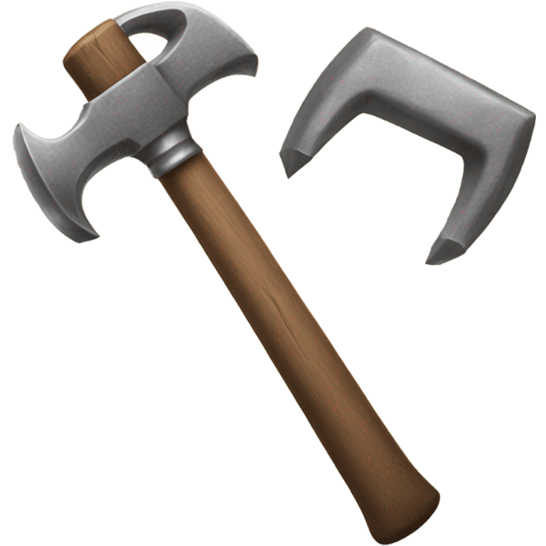 Hammer and nail emoji