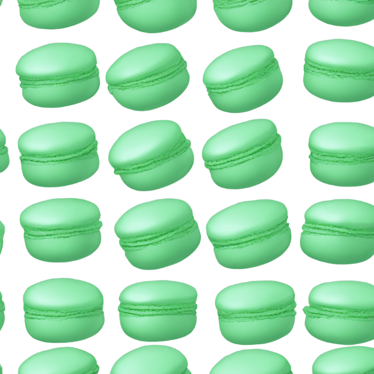 Mint green macaroons  emoji