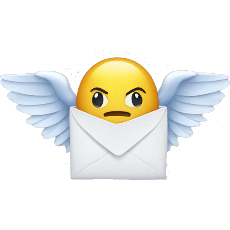 Mail with wings emoji