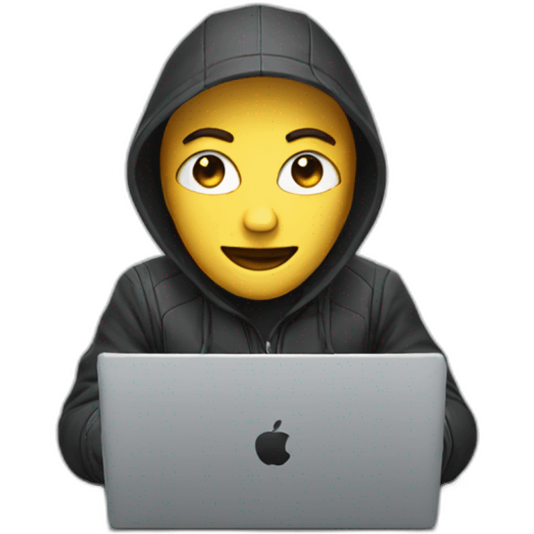 cyber guy with laptop emoji