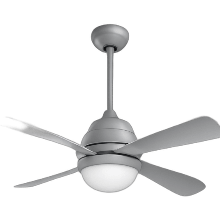 Ceiling fan three blades emoji