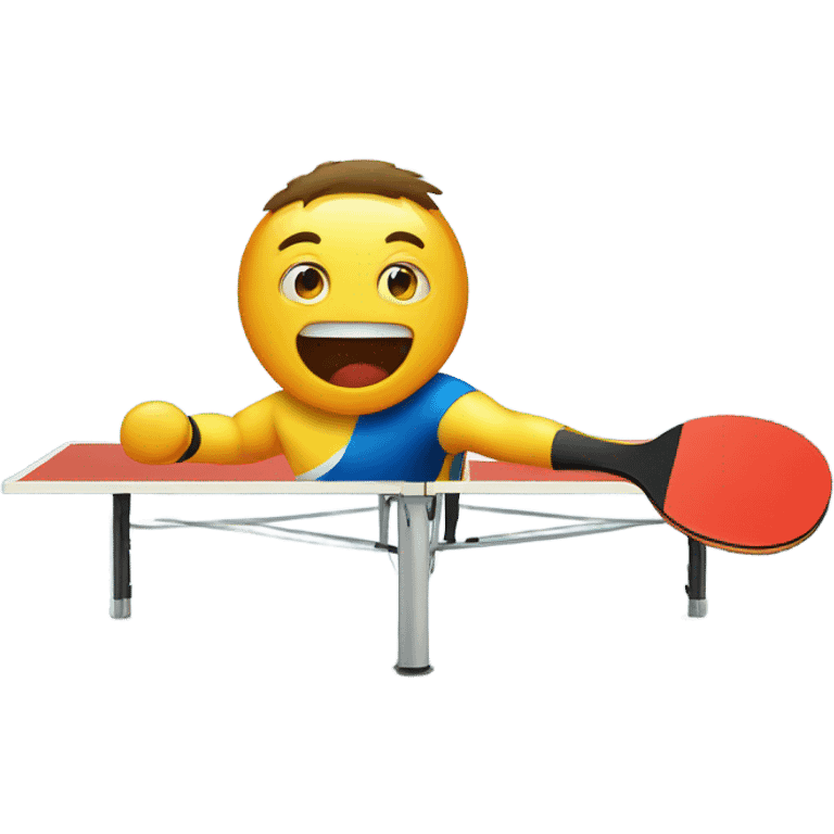 Table tennis emoji