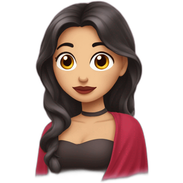 Elena coeur amour bisou emoji