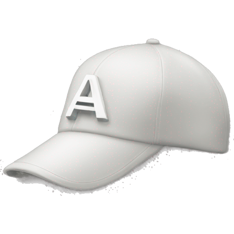 a cap with word cap written on it emoji