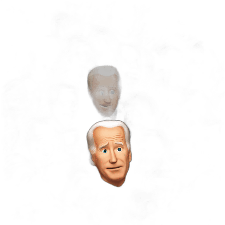 joe biden smelling hair emoji