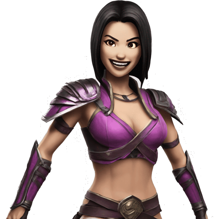 happy mileena from mortal kombat 10 emoji