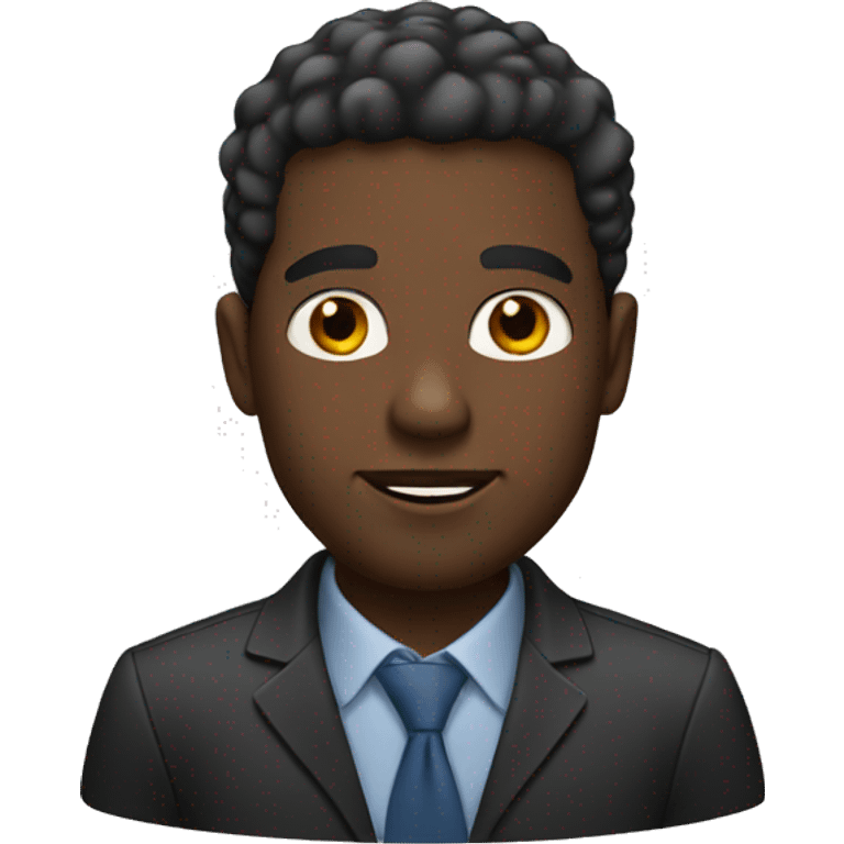 professional black man present emoji