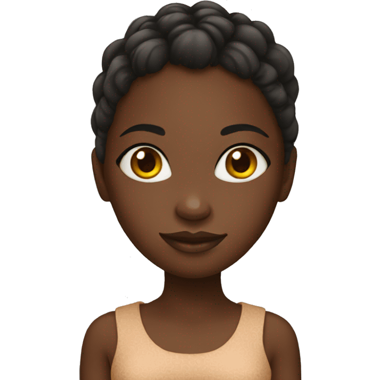 african girl emoji