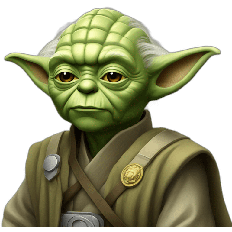 Yoda war general Ukraine Victory  emoji