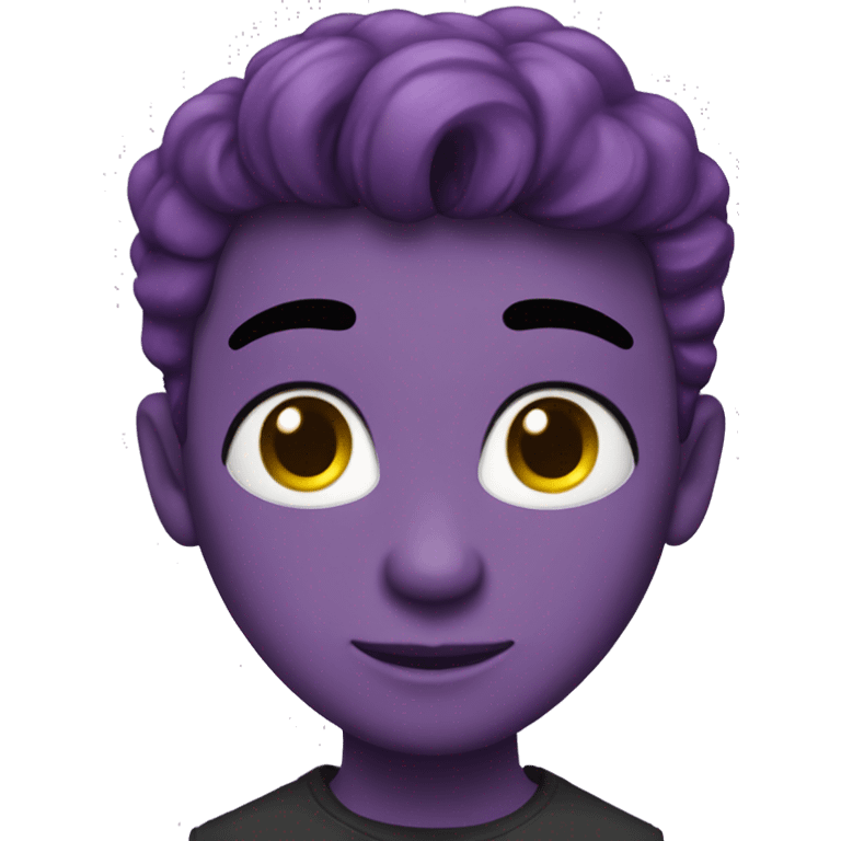 Herzchen purple  emoji