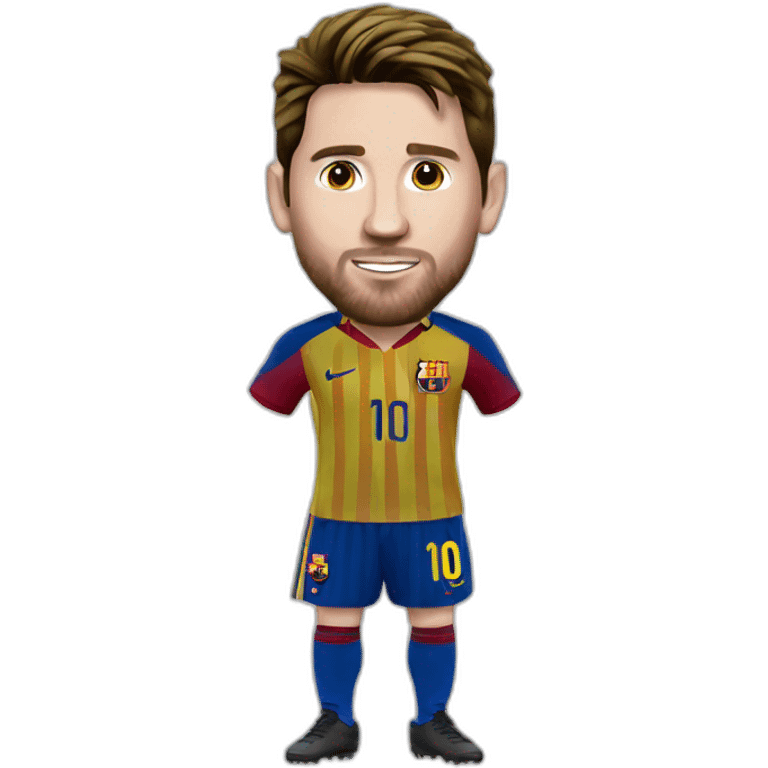 Messi ballon d'or emoji