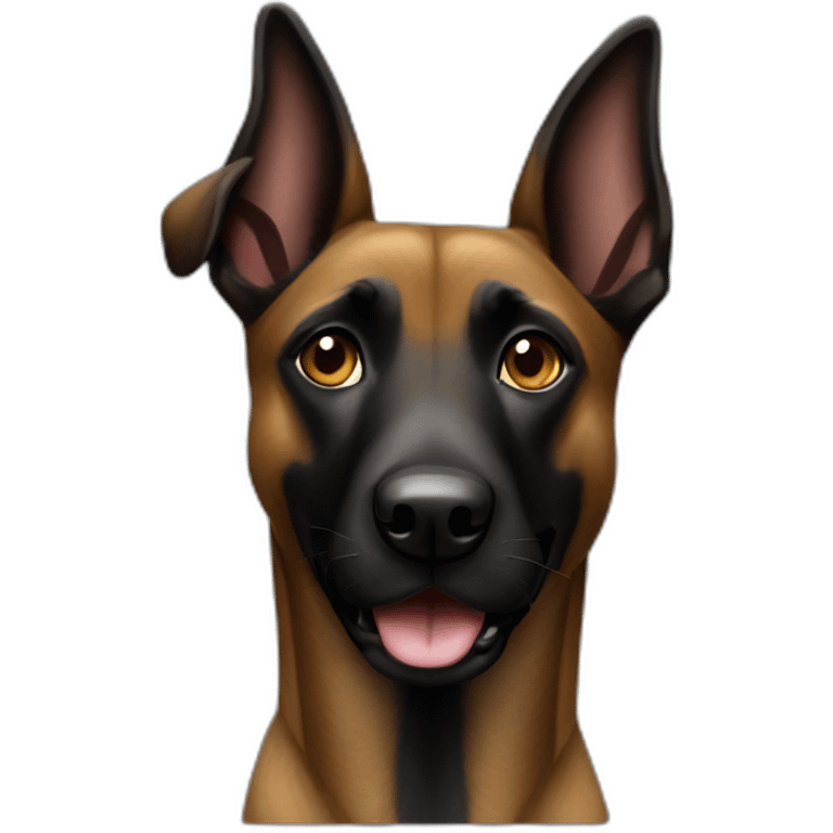 black-dog-malinois-painter emoji