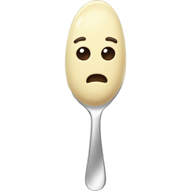 vanilla cute spoon emoji