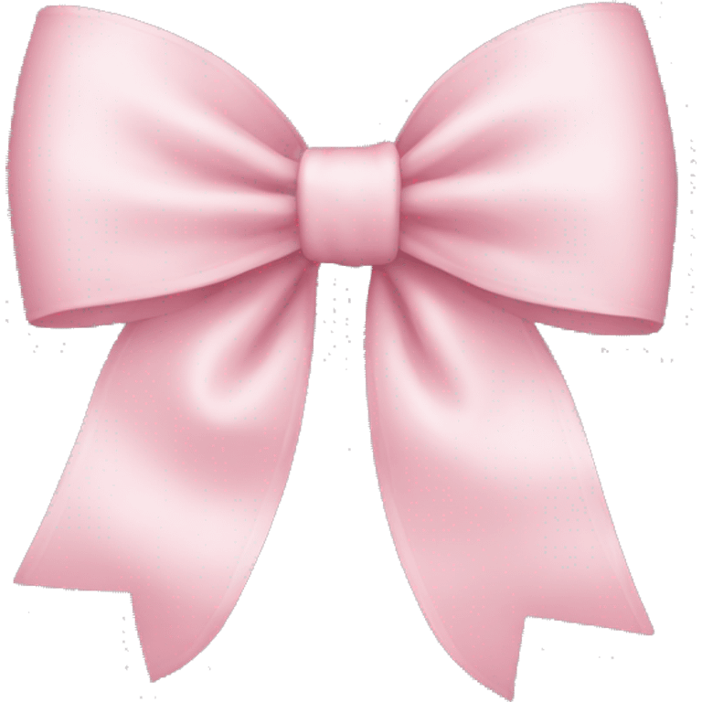 Light pink bow  emoji