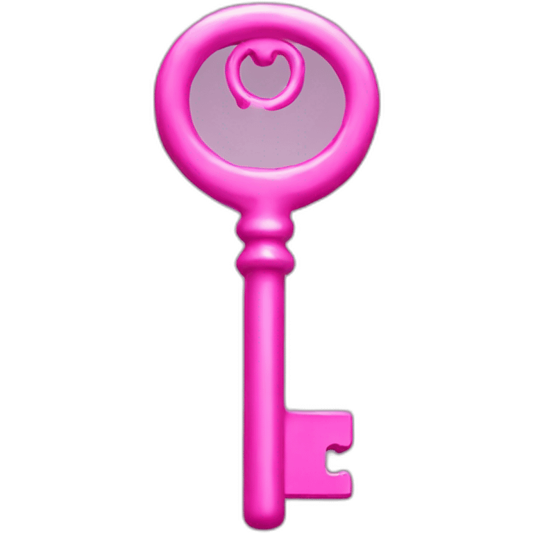 pink-key emoji