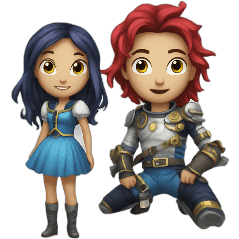 alice and space pirates emoji