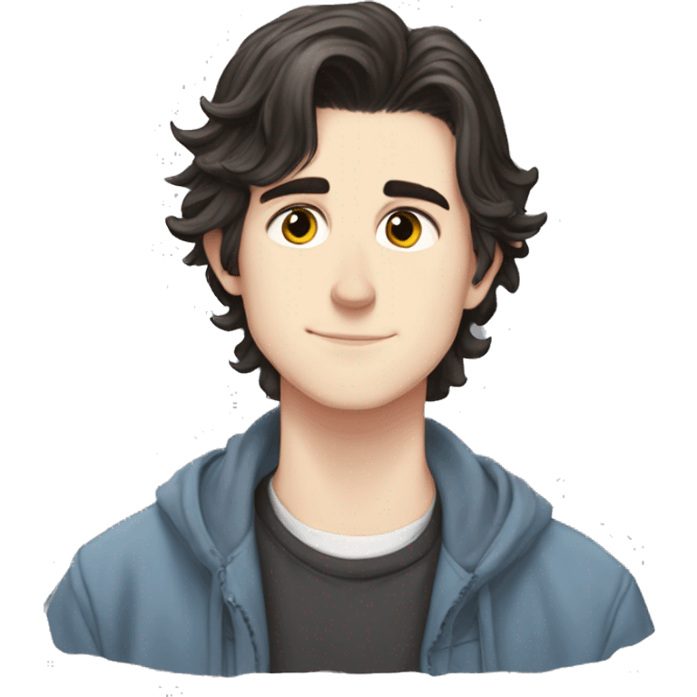 Charlie spring from heartstopper dark hair Alice oseman wiki young guy heartstopper Charlie   emoji