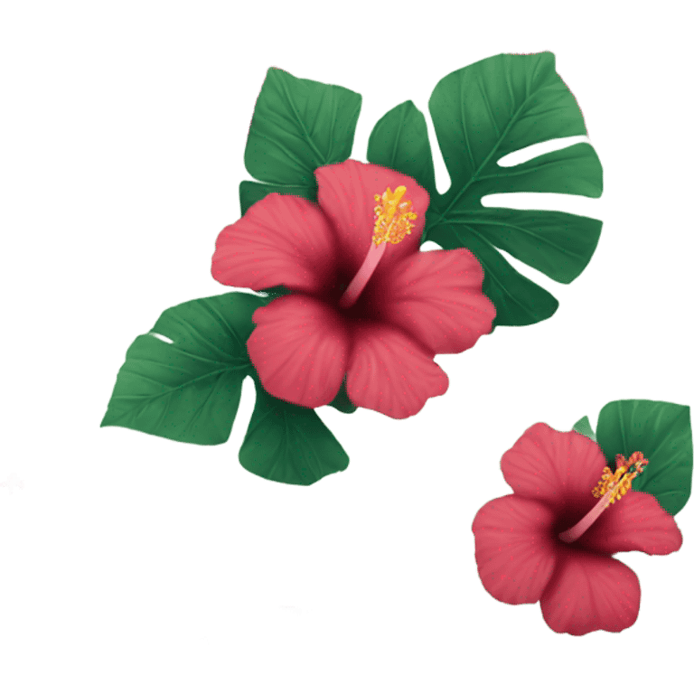 Hibiscus  emoji