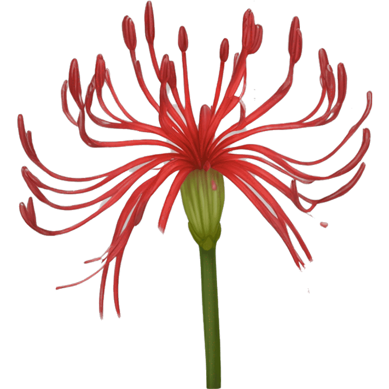 lycoris radiata rojo carmcarmesí  emoji