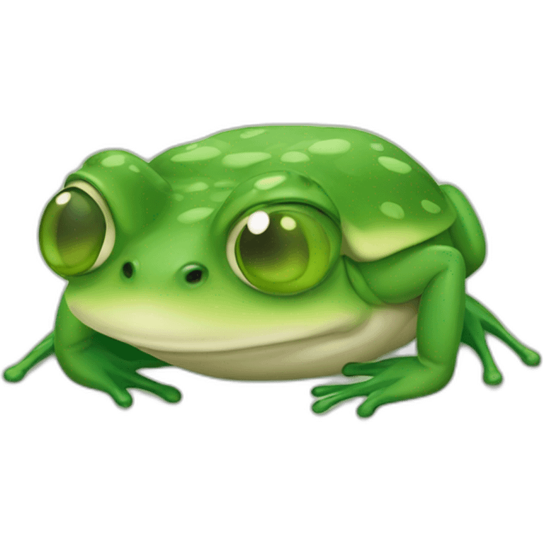 Une grenouille venimeuse emoji