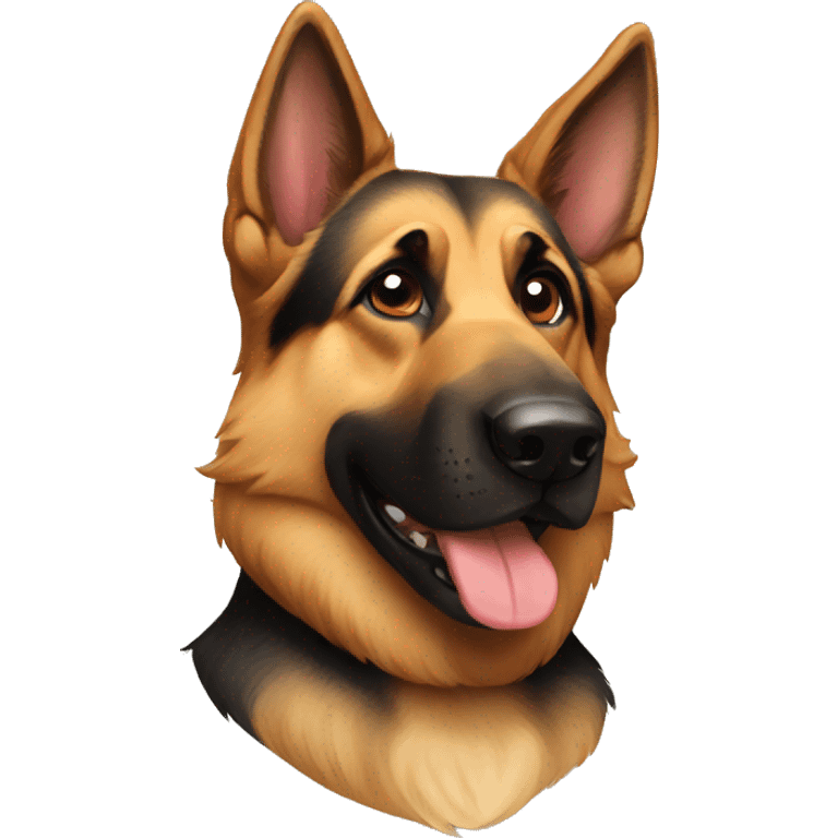 german shepard emoji