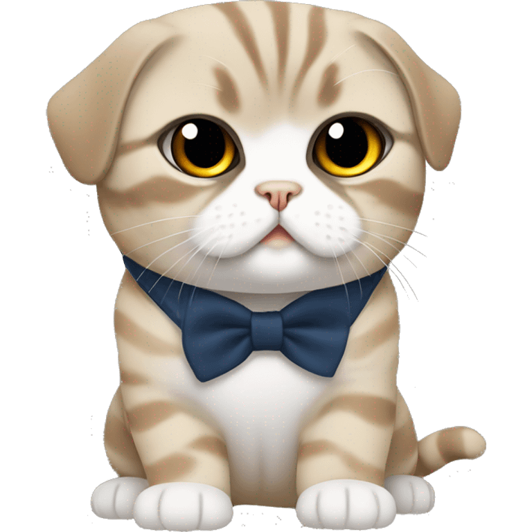 Scottish Fold DJ emoji