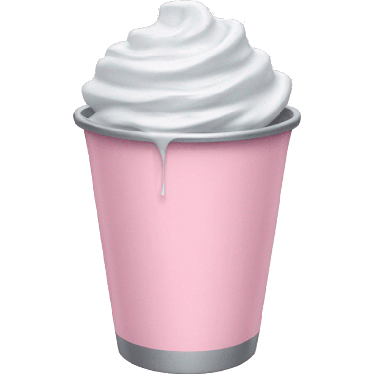 Light pink Stanley water cup emoji