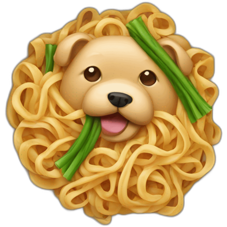 chow fun noodles emoji