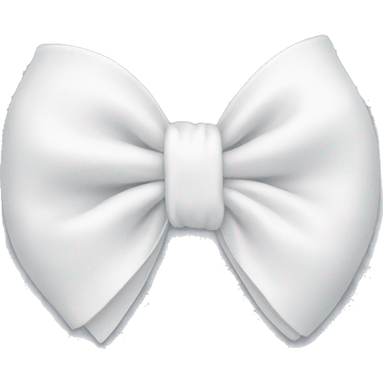 white bow  emoji