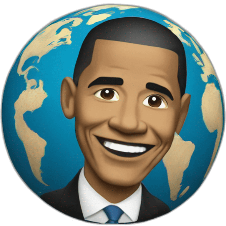 Obama-sphere emoji