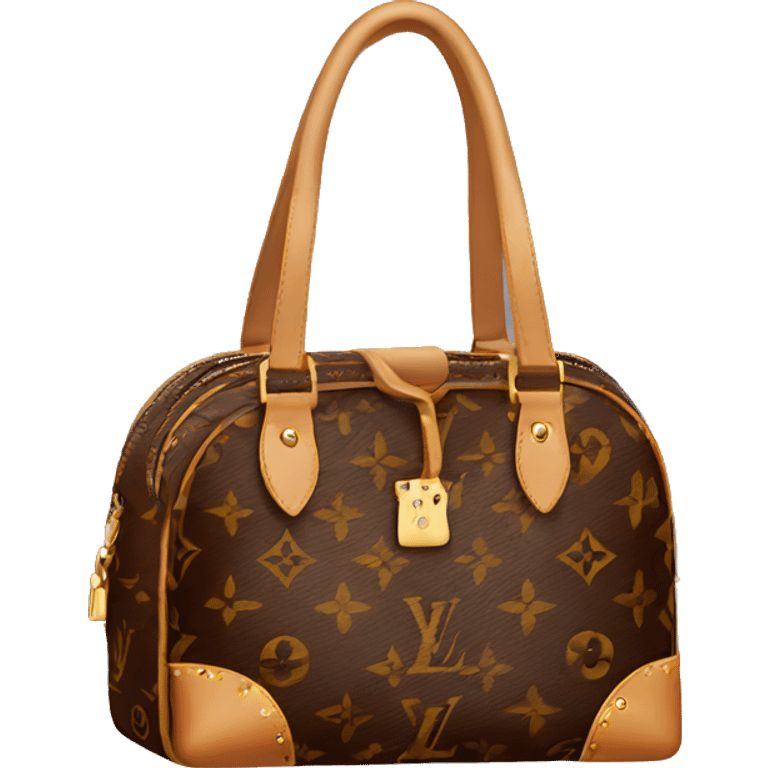 Louis Vuitton handbag emoji