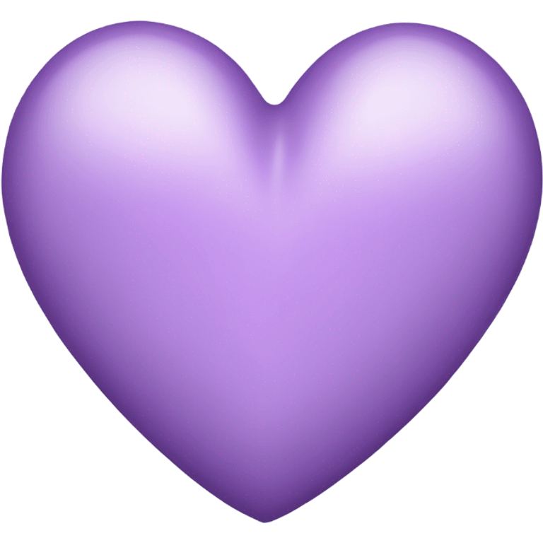 Lilac Purple Heart emoji