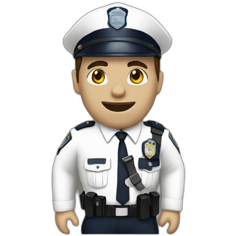 nypd white emoji