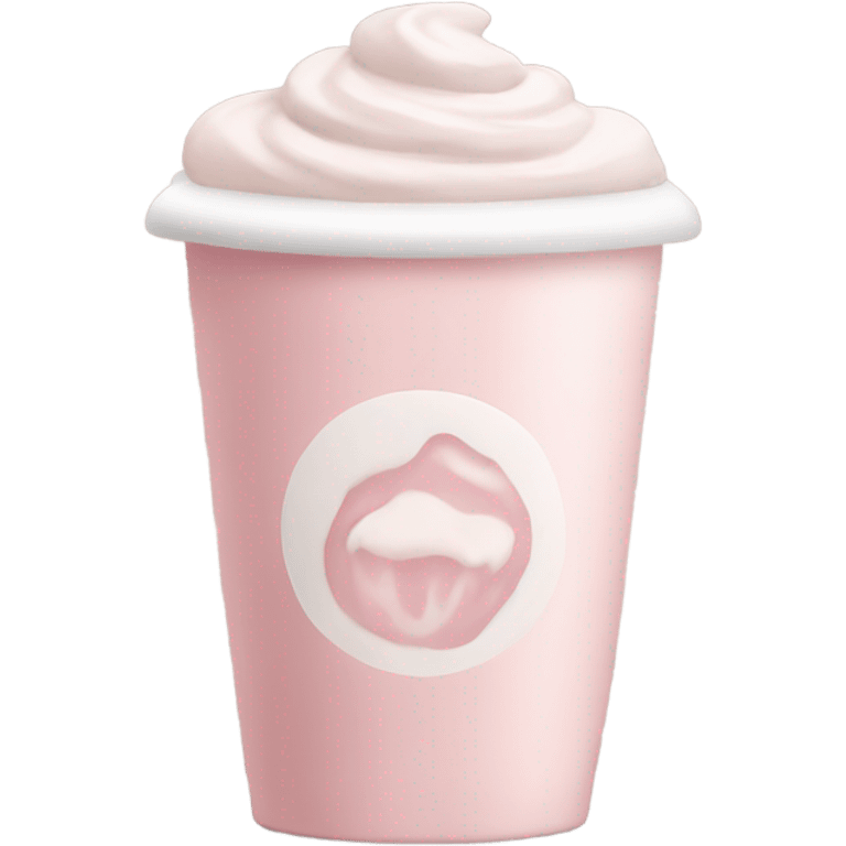 Light Pink latte classy emoji