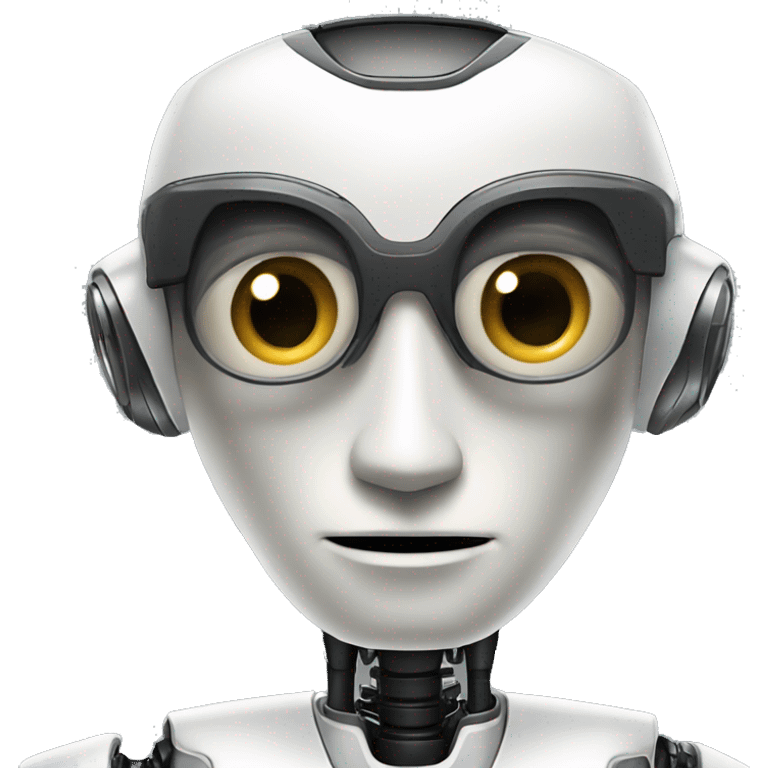 highly sophisticated robot like the one in iRobot (the movie) emoji