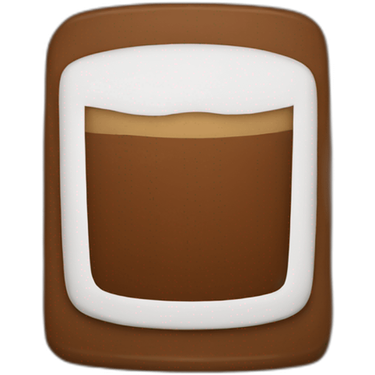 brown bar emoji