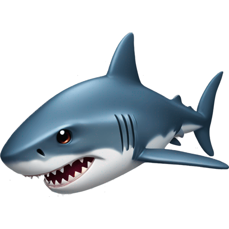 Dinasour shark emoji