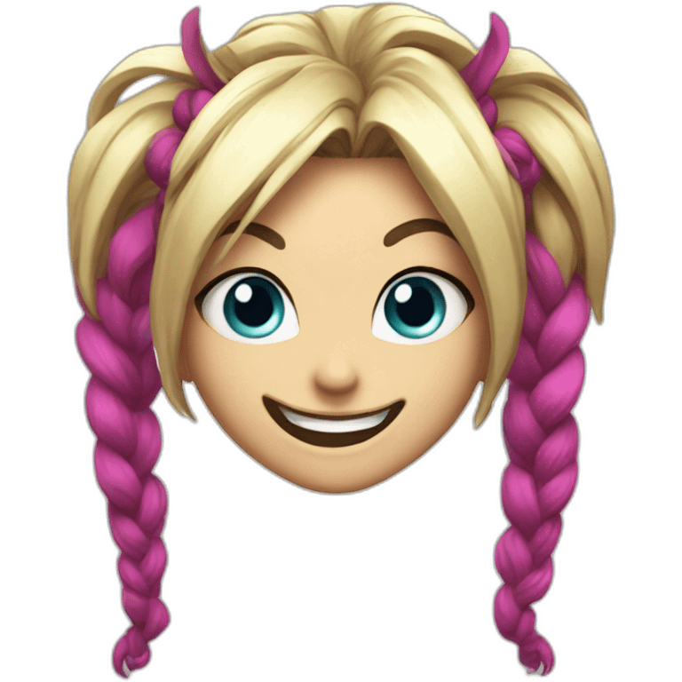 Crazy smile jinx from arcane emoji